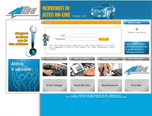 Tablet Screenshot of aitecsrl.net